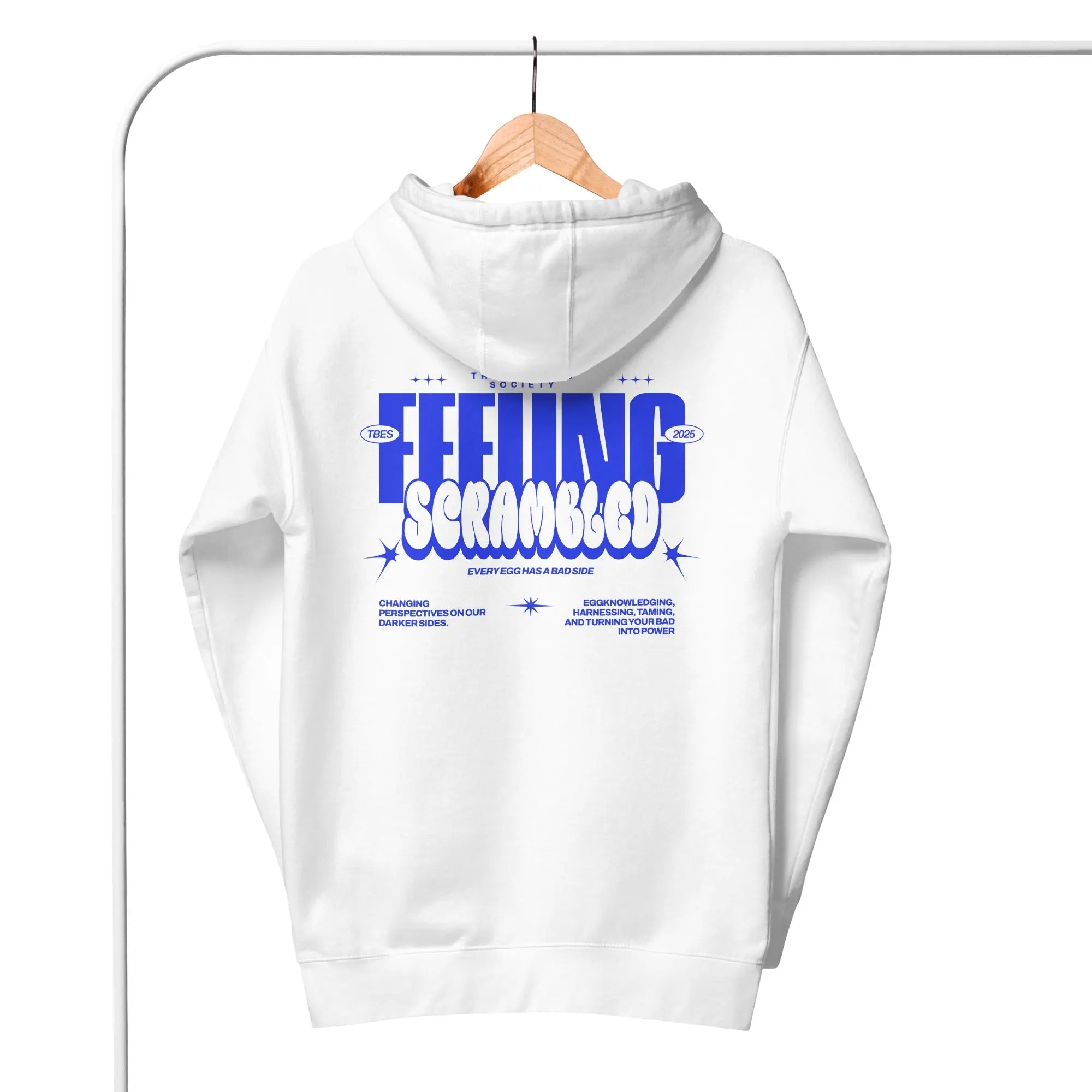 The Bad Eggs Identity hoodie - feeling scrambled